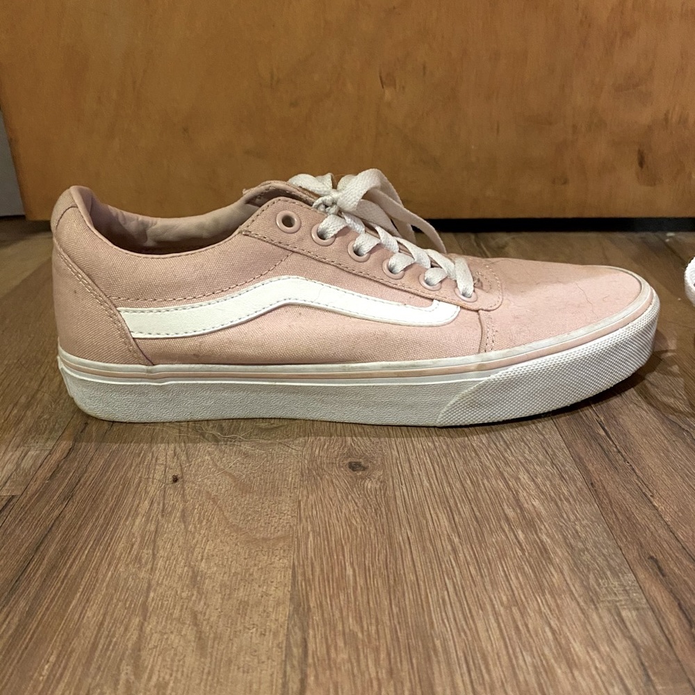 Lightly worn Pink Vans